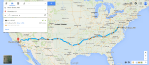 North Beach  MD to Glendale  CA   Google Maps