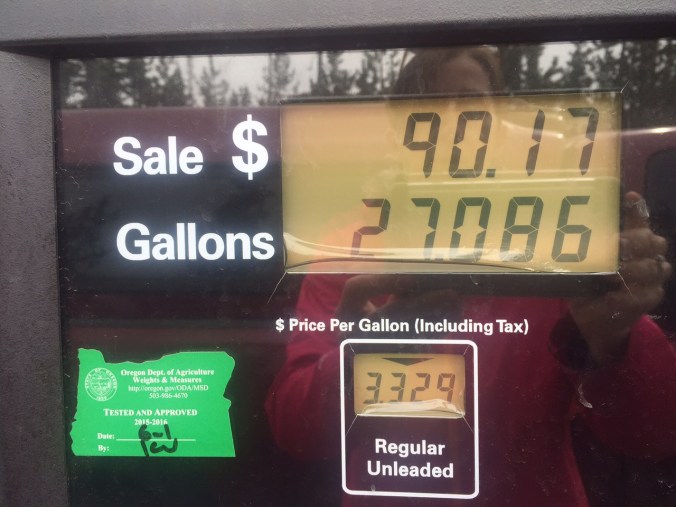 We've been logging our mileage/fuel costs - biggest expense so far especially as we've been making tracks.