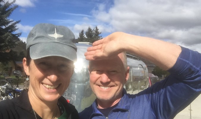 One month full-timing anniversary smiles - in Jackson, WY!